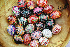 Traditional Easter Pysanky by Joan Brander