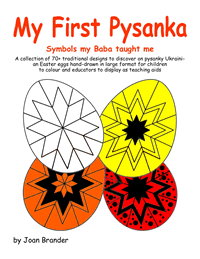 My First Pysanka: Symbols my baba  taught me