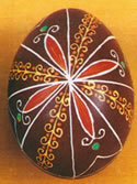 Pysanka made with Basic Kit