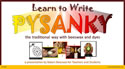 Free Learn to Write Pysanky for Teachers and Students ready-made teacher guide from BabasBeeswax.com