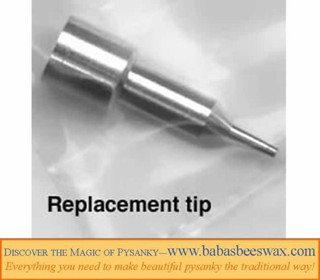 Replacemenet tips for electric kistka from babasbeeswax.com