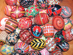 Eggs Beautiful pysanky design by Joan Brander